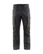 Blaklader Service Trousers with Stretch 14591146 #colour_dark-grey-black