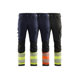 Blaklader Hi-Vis 4-Way-Stretch Trousers without Nail Pockets 1193