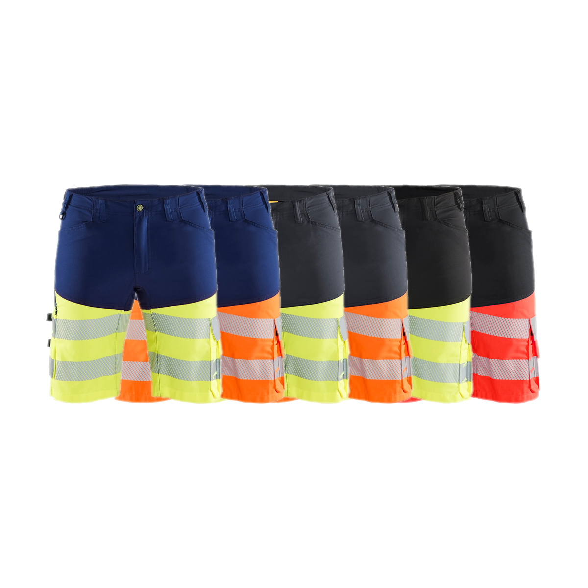 Blaklader Hi-Vis Shorts with Stretch 1541
