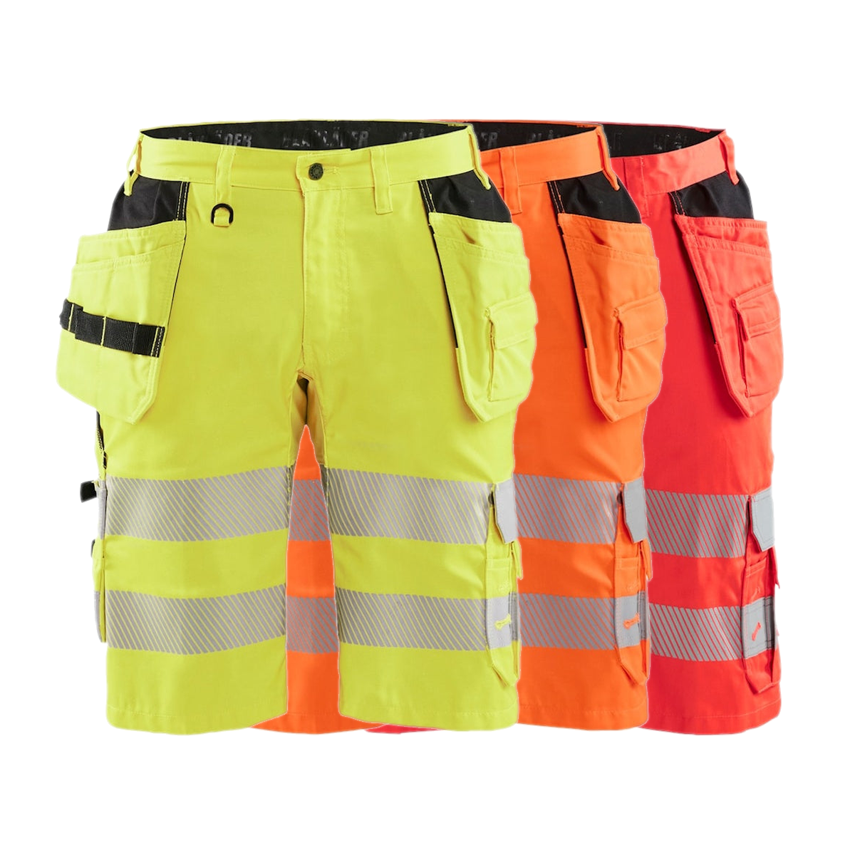Blaklader Hi-Vis Shorts with Stretch 1586