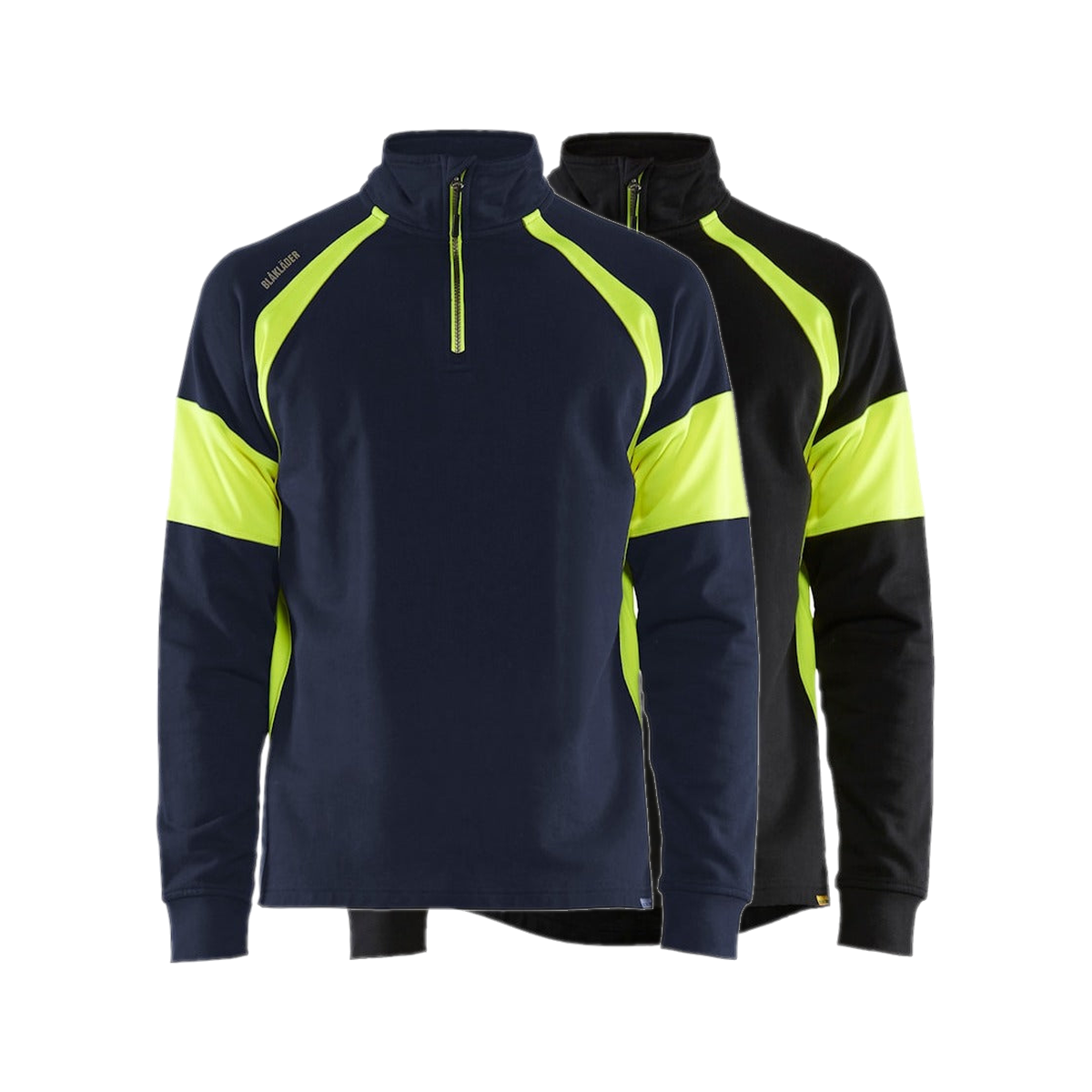Blaklader Sweatshirt with Hi-Vis Panels 3550