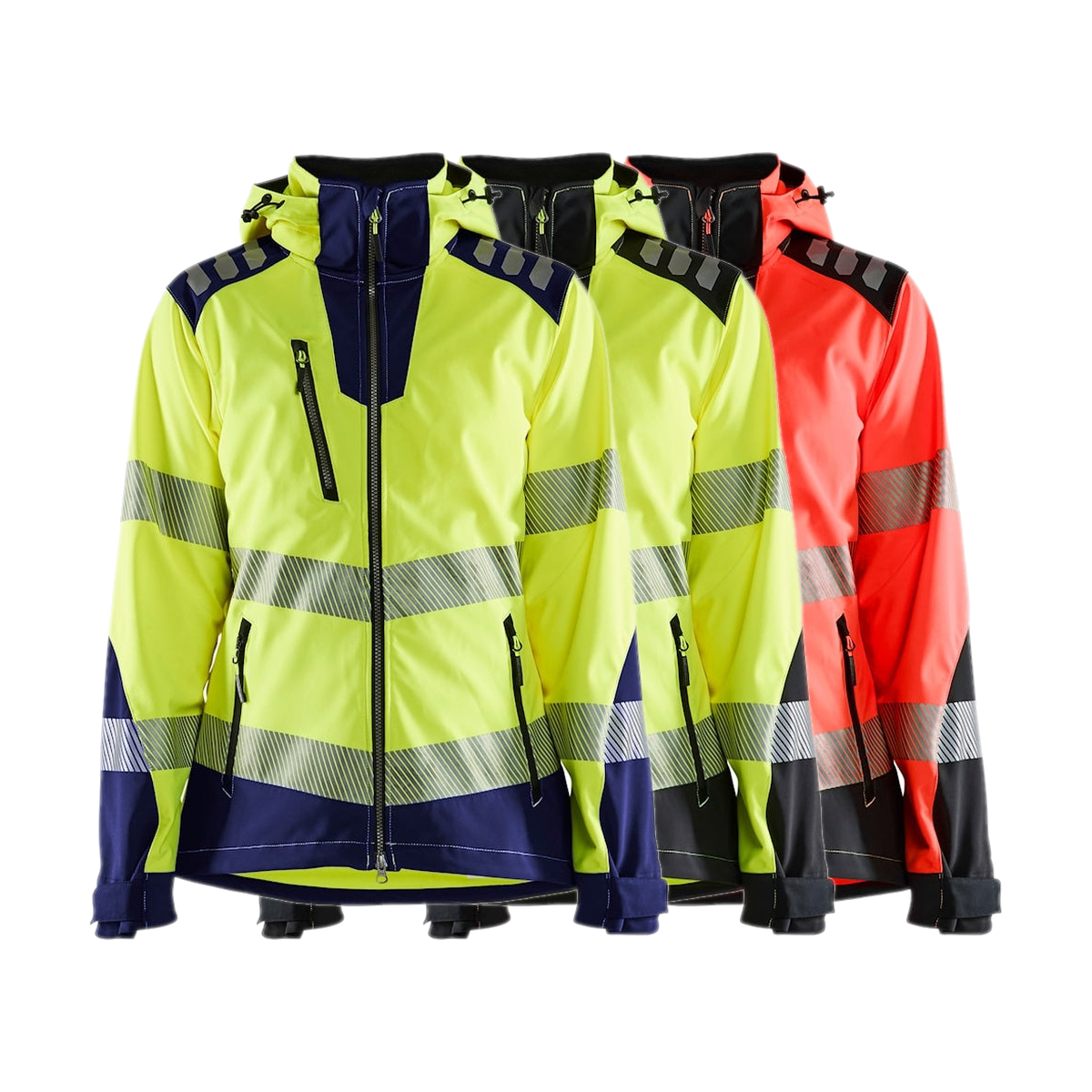 Blaklader Women's Hi-Vis Softshell Jacket 4791