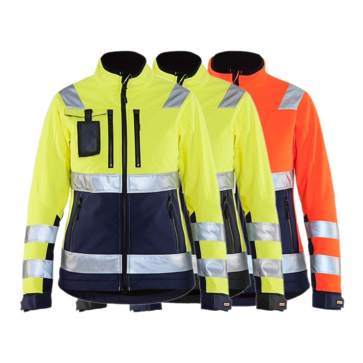 Blaklader Women's Hi-Vis Softshell Jacket 4902