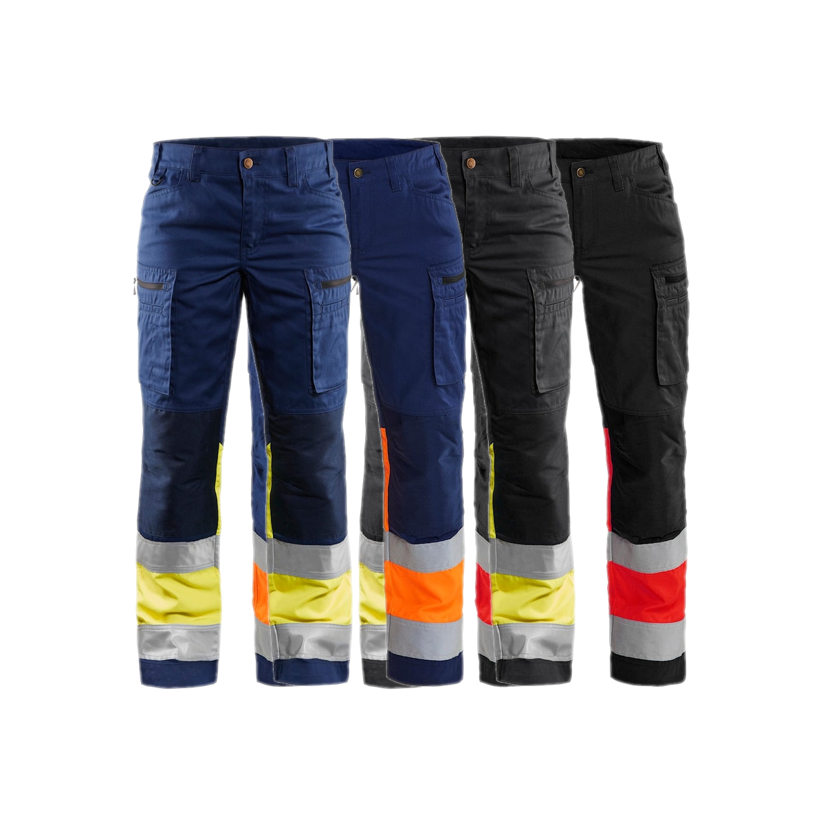 Blaklader Women's Hi-Vis Trousers with Stretch 7161