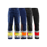Blaklader Women's Hi-Vis Trousers with Stretch 7161