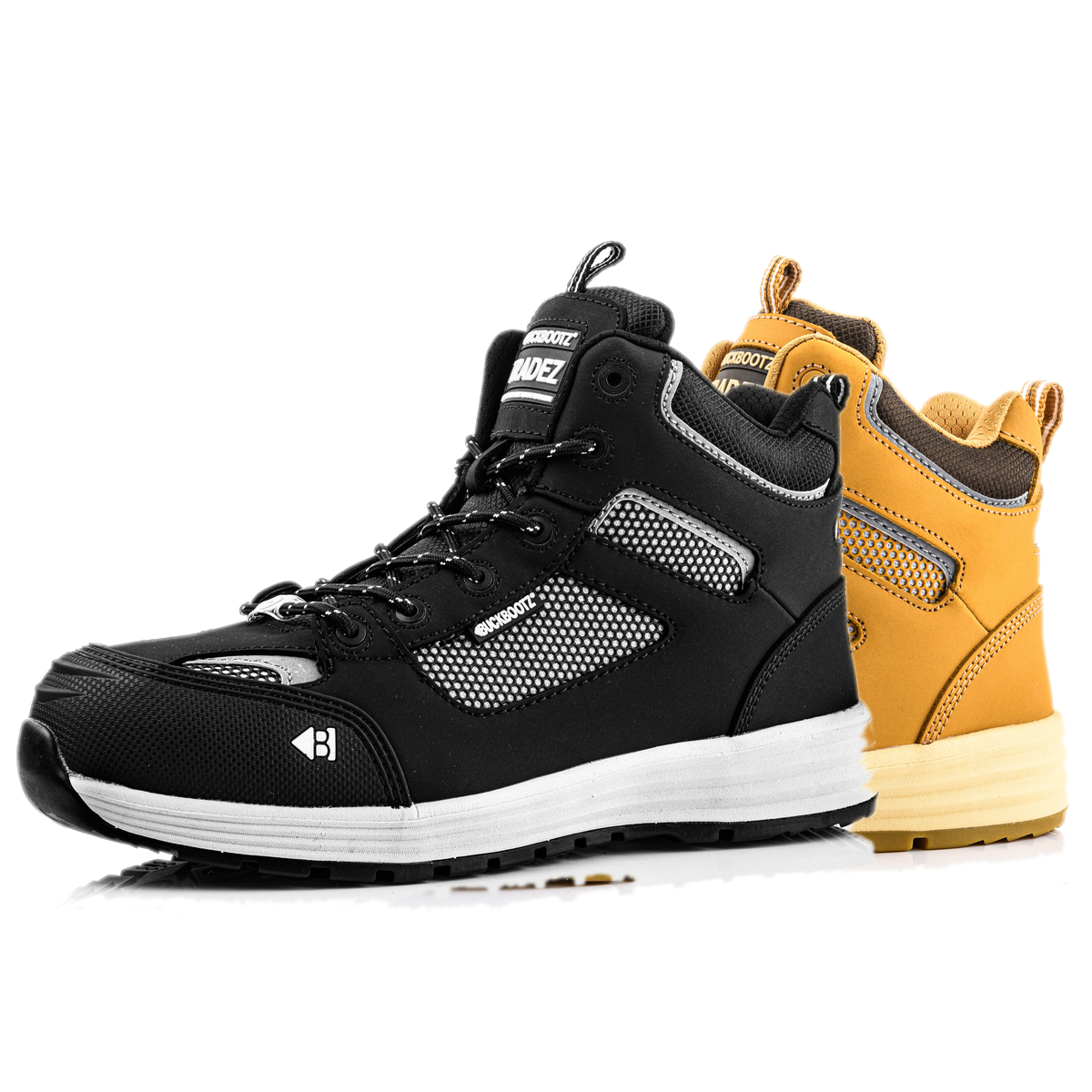 Buckbootz BAZ Lightweight Safety Lace Boots