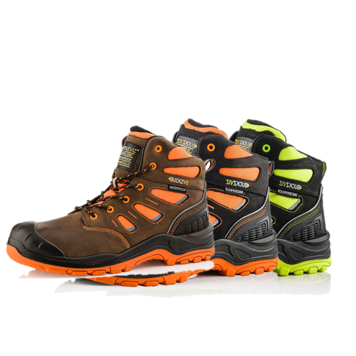 Buckbootz Buckz Viz Safety Lace Boots
