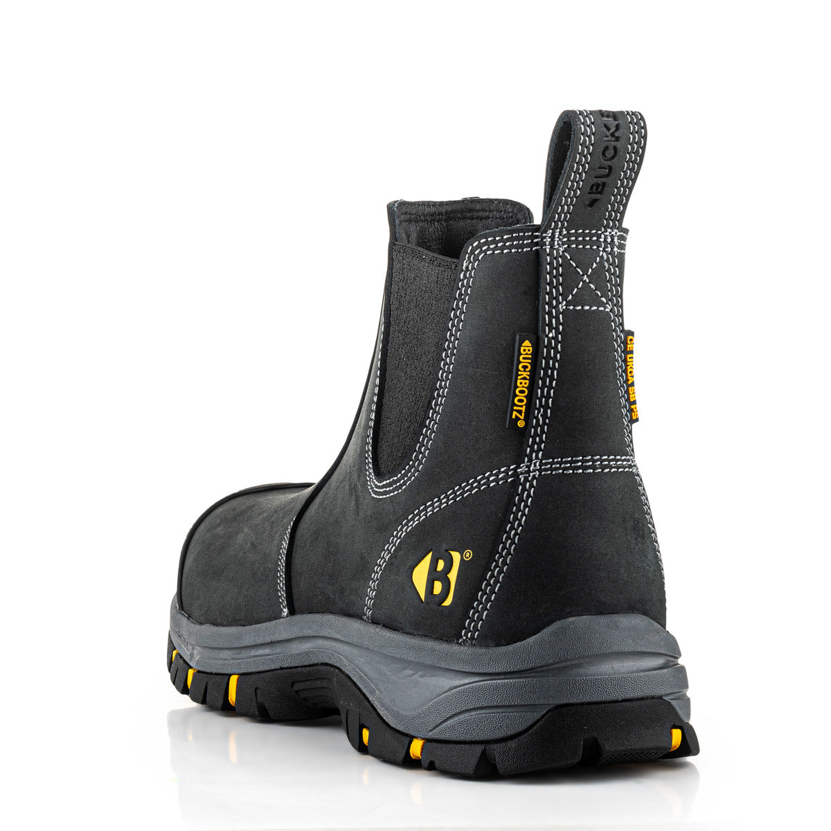 Buckbootz WIZARDZ Leather Safety Dealer Boot