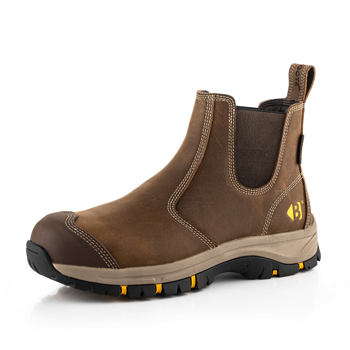 Buckbootz WIZARDZ Leather Safety Dealer Boot