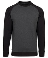 Build Your Brand Raglan Crew Neck