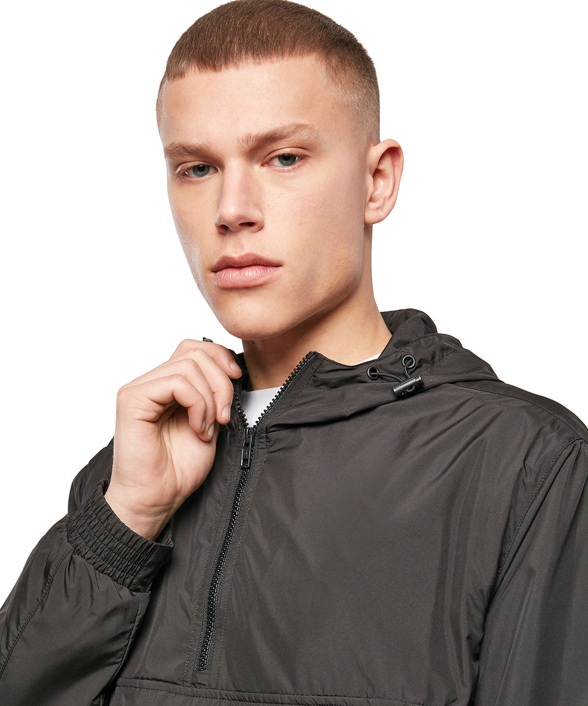 Build Your Brand Basic Pullover Jacket