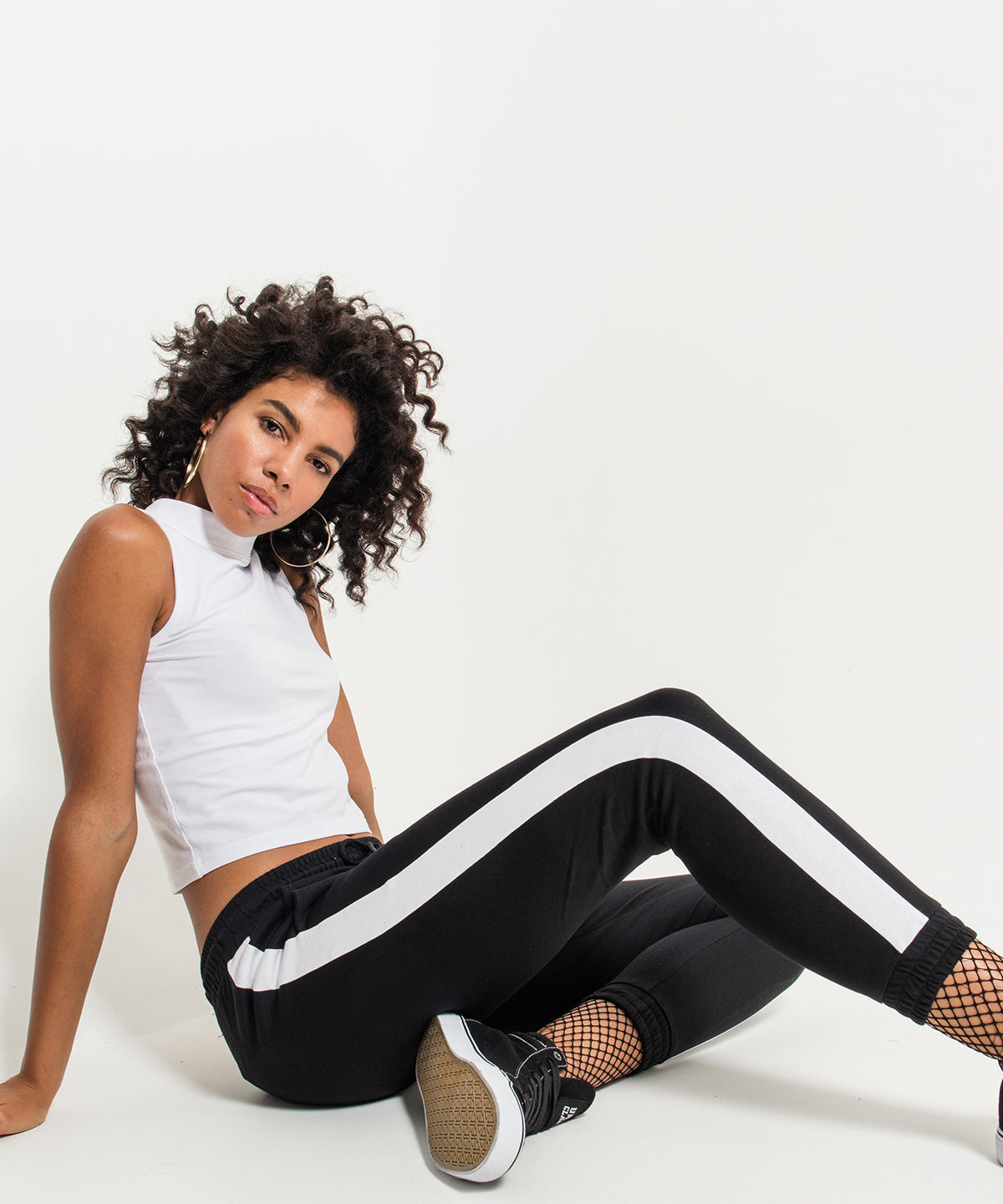 Build Your Brand Women's Interlock Jog Pants