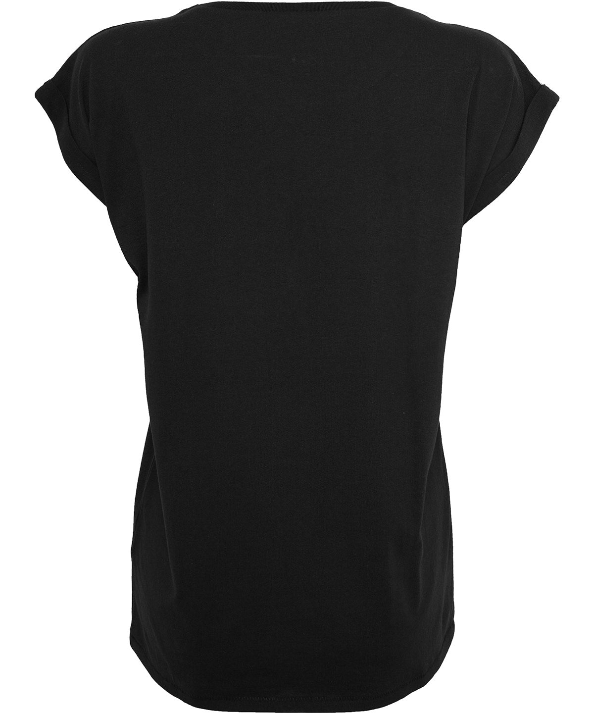 Build Your Brand Women's Organic Extended Shoulder Tee