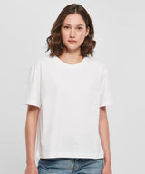 Build Your Brand Women's Everyday Tee - White