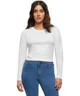 Build Your Brand Women's Short Long Sleeve