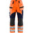 Blaklader Multinorm Inherent Trousers 1589 #colour_orange-navy-blue