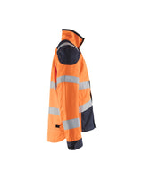 Blaklader Multinorm Inherent Winter Jacket 4069 #colour_orange-navy-blue