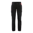 Blaklader Women's Industry Trousers Stretch 7144 #colour_black-red