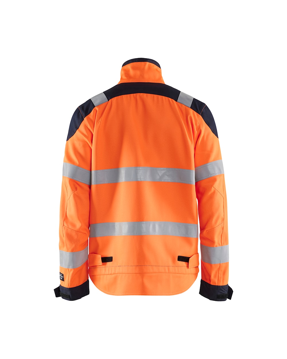 Blaklader Multinorm Inherent Winter Jacket 4069 #colour_orange-navy-blue