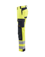 Blaklader Multinorm Inherent Trousers 1588 #colour_hi-vis-yellow-navy-blue