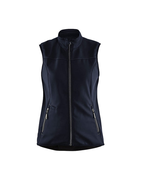 Blaklader Women's Softshell Vest 3851 #colour_dark-navy-black