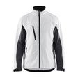 Blaklader Softshell Jacket 4950 #colour_white-dark-grey