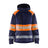 Blaklader Women's Shell Jacket Hi-Vis 4430 #colour_navy-blue-orange