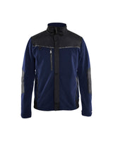 Blaklader Windproof Fleece Jacket 4955 #colour_navy-blue-black