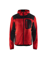 Blaklader Knitted Jacket 4930 #colour_red-black