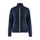 Blaklader Women's Sweatshirt with Full Zip 3394 #colour_dark-navy-blue-hi-vis-yellow