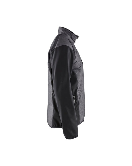 Blaklader Hybrid Jacket 4929 #colour_black-dark-grey