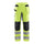 Blaklader Women's Hi-Vis Trousers with Stretch 7163 #colour_hi-vis-yellow-black