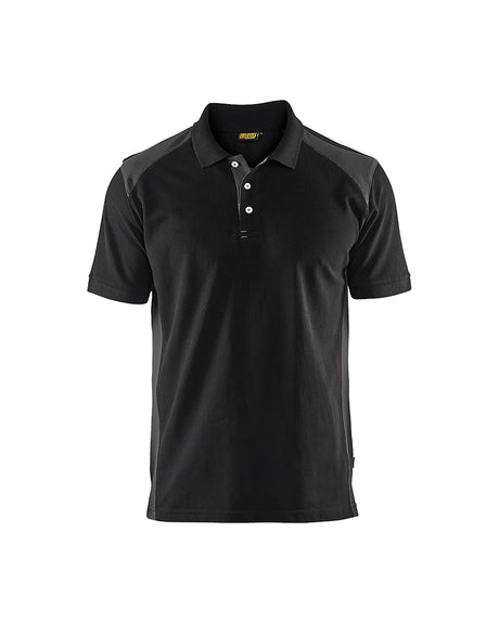 Blaklader Polo Shirt 3324 #colour_black-dark-grey