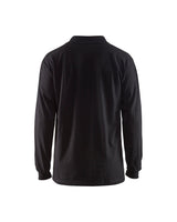 Blaklader Flame Resistant Pique Long Sleeved 3374 #colour_black