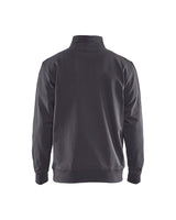 Blaklader Half-Zip 2-Tone Sweatshirt 3353 - Mid Grey/Black