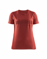 Blaklader Women's T-Shirt 3D 3431 #colour_burned-red