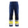 Blaklader Women's Hi-Vis Trousers with Stretch 7161 #colour_navy-blue-hi-vis-yellow