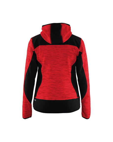 Blaklader Women's Knitted Jacket 4931 #colour_red-black