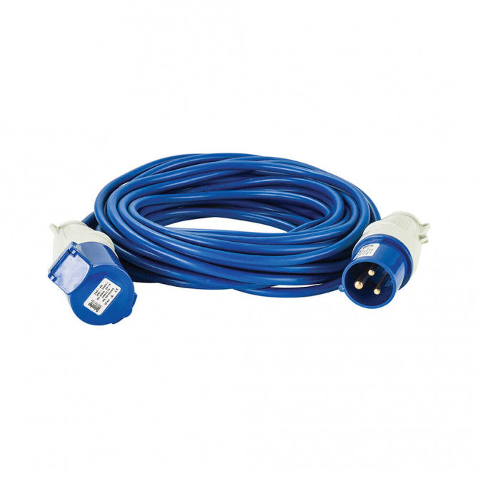 Defender Extension Lead Blue 1.5mm2 16A 14M