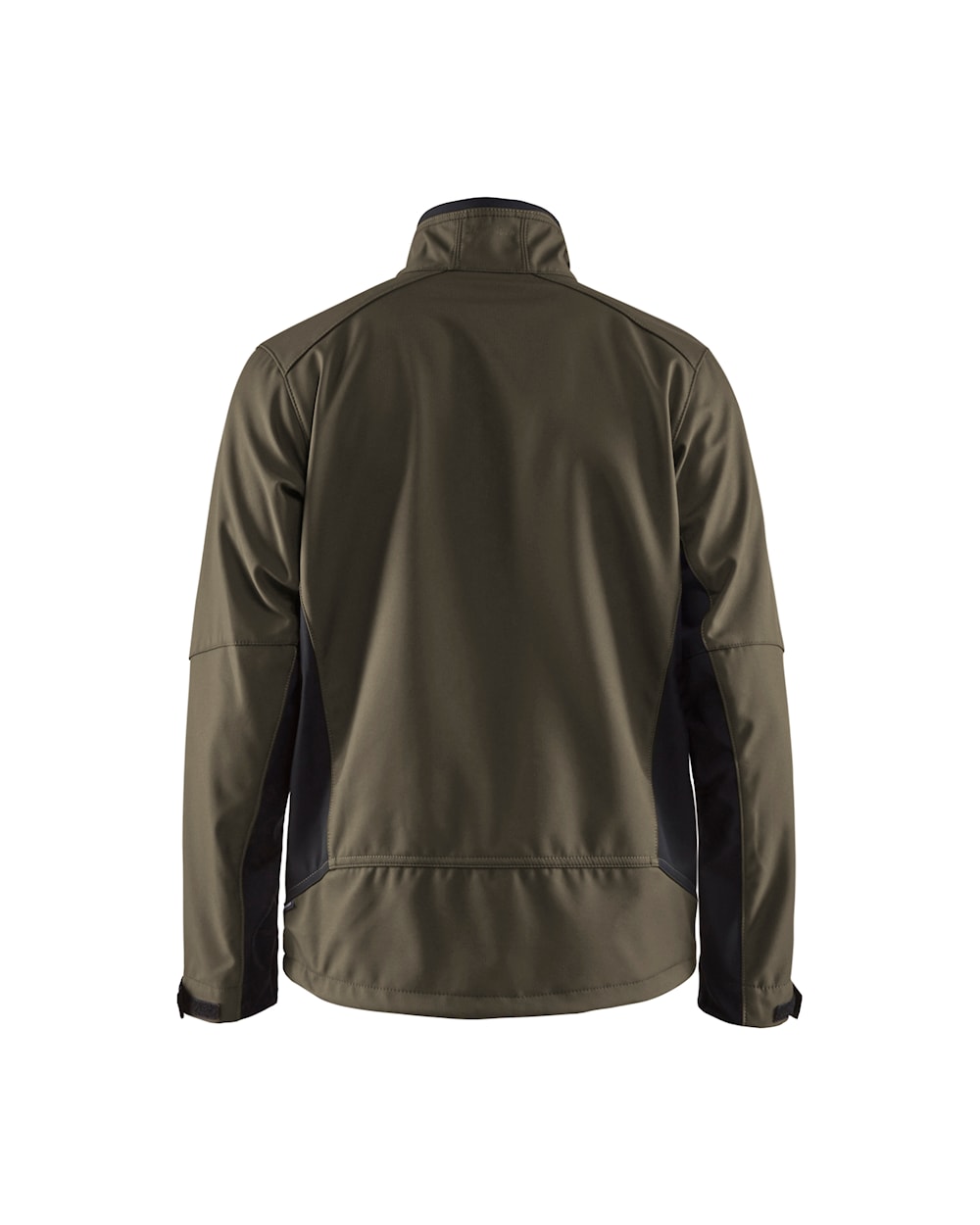 Blaklader Softshell Jacket 4950 #colour_dark-olive-green-black