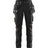 Blaklader Women's Craftsman Trousers with Stretch 7115 #colour_black