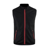 Blaklader Softshell Vest 3850 #colour_black-red