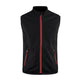 Blaklader Softshell Vest 3850 #colour_black-red