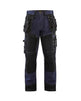 Blaklader Craftsman Trousers X1500 15001370 - Navy Blue/Black