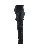 Blaklader Maternity Trousers Crafts Zip-Off 7103 #colour_black