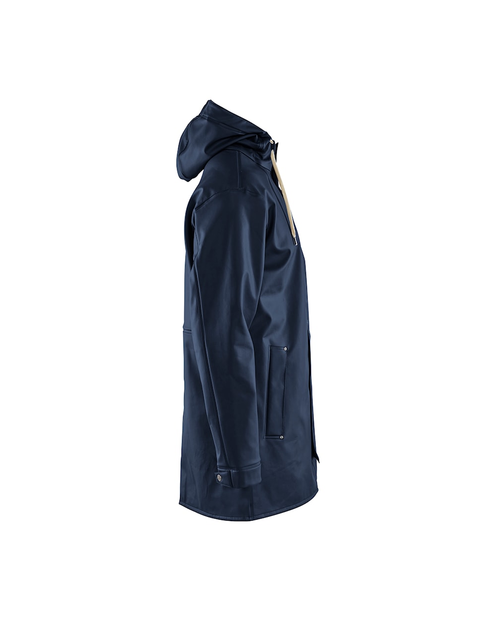 Blaklader Raincoat Level 2 4399 #colour_dark-navy-blue