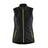 Blaklader Women's Softshell Vest 3851 #colour_black-hi-vis-yellow