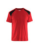 Blaklader T-Shirt 3379 #colour_red-black