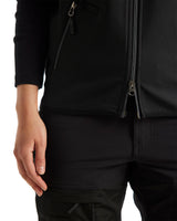 Blaklader Women's Softshell Vest 3851 #colour_black-dark-grey