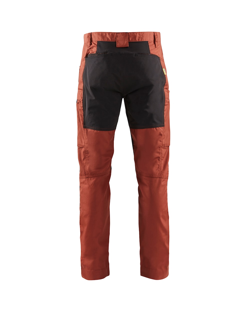 Blaklader Service Trousers with Stretch 14591845 #colour_burned-red-black